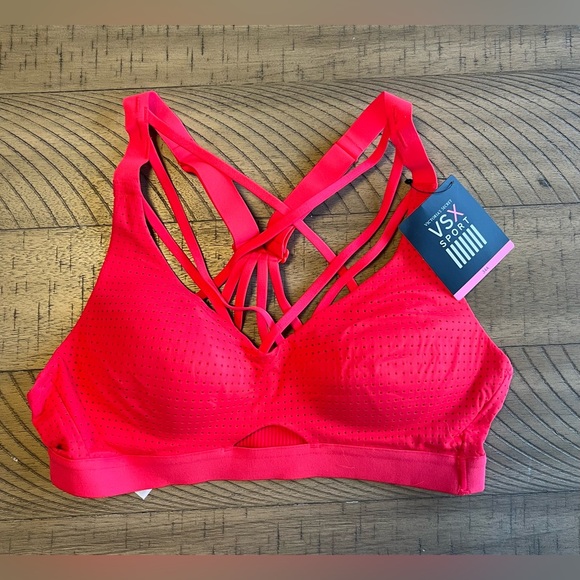 Victoria's Secret Sports Bra Bundle (5) All NWT Small Medium 34A - Picture 8 of 12